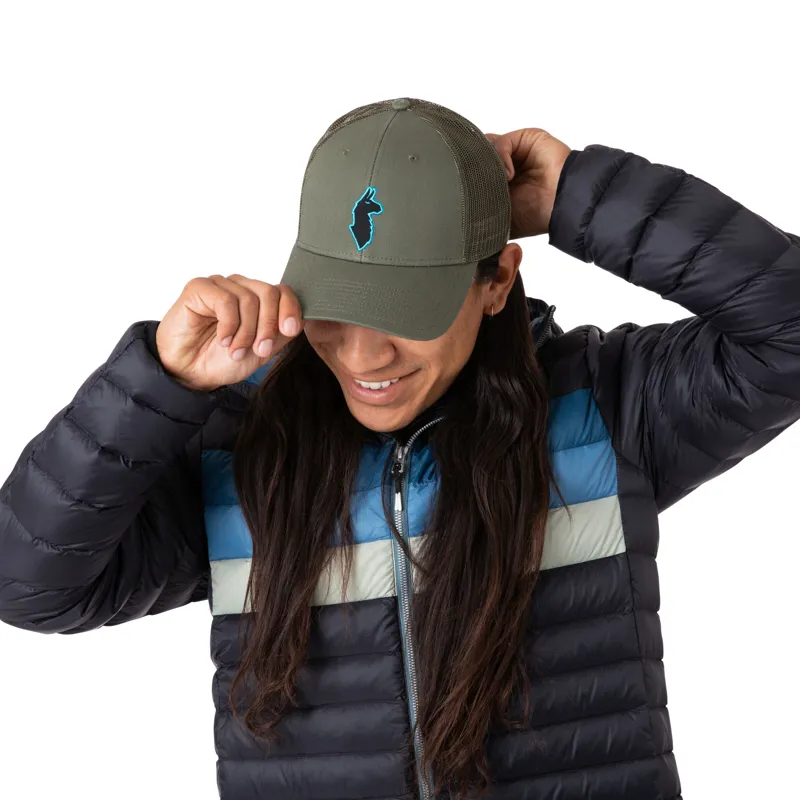Cotopaxi The Llama Trucker Hat - Spruce-2